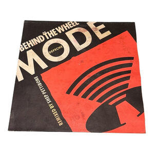 Vintage Depeche Mode Vinyl Behind The Wheel 12" Remix Shep Pettibone 1987 Synthp